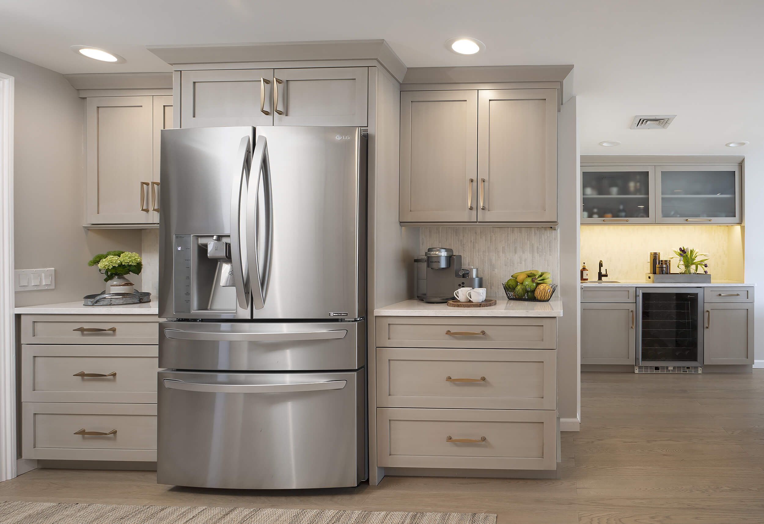 Hamden Kitchen Fridge Cabinets Viking Kitchen Cabinets