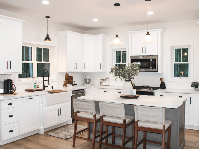 Deep River Modern Farmhouse Kitchen