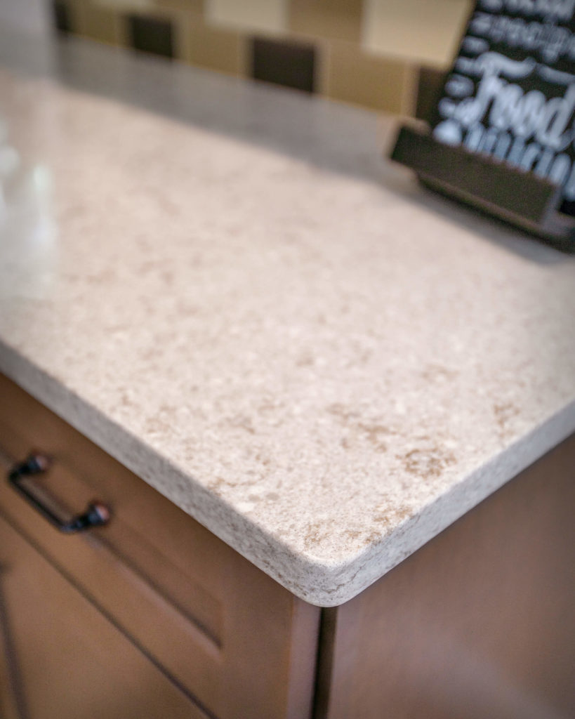 South Windsor kitchen remodel counter and edge detail