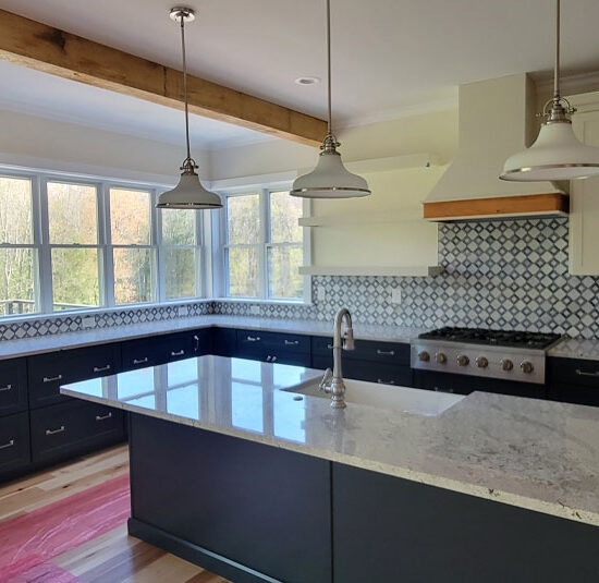 View of Simsbury kitchen